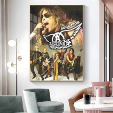 밴드 포스터 스티커 인쇄 방수 벽 예술 거실 침실 홈 장식, D. HEI-4