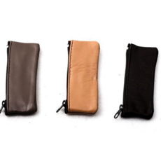 양피 도장집 휴대용 소가죽 인감 가죽 도장집 개인 보관