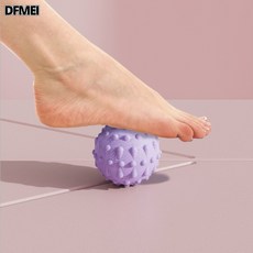 DFMEI 新款滾球指壓板足腳底按摩墊家用慢跑腳踩健康墊多功能指壓板, 紫色按摩球 直徑5cm:如圖, 1個