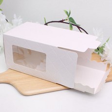 개별포장상자창문 상자대 롤케익박스 창문형 소(15.5X11X10) 10매 택배배송포장상자