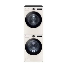 LG 트롬 AI 오브제 드럼 세탁기 25kg 건조기 20kg 세트 1등급 인버터 세제자동투입, FX25EAR RD20ENE