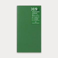 莫莫日貨 Traveler's Notebook TN 旅人筆記本 標準尺寸 自填式週曆方格內頁, 1個