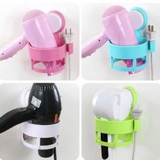 흡착식 드라이기 거치대 I40031A+셀러팩토리Shop, 화이트