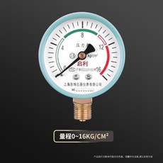 啟利 水壓測試套裝 0-10公斤壓力錶, 0-16公斤-2分螺紋 單壓力錶, N/A
