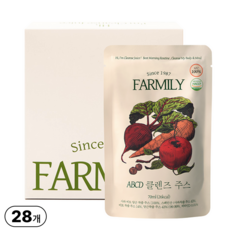 팜밀리1987 ABCD 클렌즈 주스 14개입, 70ml, 28개