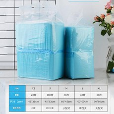 狗狗尿墊 加厚吸水版 寵物尿布墊, 1套, 60個
