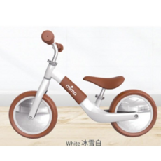 西班牙Mima時尚美型滑步車Zoom 兒童平衡訓練滑步車 輕量化設計 多色可選, 冰雪白, 1個, 12吋