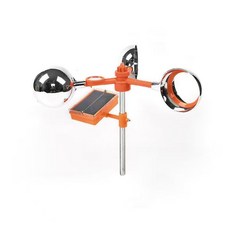 太陽能語音驅鳥器 風力反光 防雷防水 IP65防護, 1個