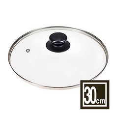 다용도 강화유리 냄비뚜껑 유리뚜껑 프라이팬덮개 후라이팬뚜껑 다양한구성, 1개, 30cm