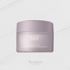 AKF 清潔泥膜, 1個, 紫色 溫和保濕 + 泥膜刷