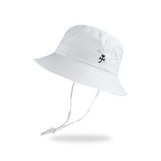 까스텔바작 슬림 버킷햇 면 골프모자, WHITE, 1개