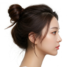 정품 핵폭신 볼륨 똥머리 올림머리 NEW신상, 1개, 다크브라운