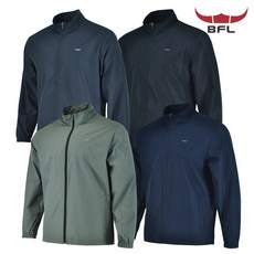 남성 봄가을 BFL 버팔로 경량 솔리드 우븐 데일리 방풍 자켓 바람막이 점퍼 집업 아웃도어