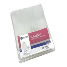 꼬미얌 A4고투명 L홀더 100매입 L자파일