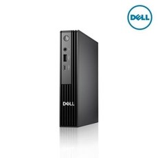 Dell Pro Micro QCM1250 (Ultra7 265T/8GB/512GB/Ubuntu) 8GB RAM 추가(총16GB) + WIN11Pro 설치, WIN11 Pro, 512GB, 16GB, 블랙