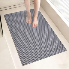浴室防滑地墊 淋浴隔水腳墊 安全防滑 防水隔水, 40*60cm, 1個