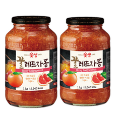 꽃샘 꿀 레드자몽 + () 액상차 홈카페, 1개, 1개입, 2kg