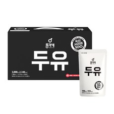 총각네 검은콩 두유, 190ml, 20개