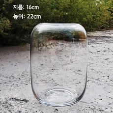 데스크탑 생태병 마이크로 랜드스케이프 유리 어항 DIY 세트, 친환경 물병 1622 투명