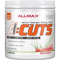 Allmax A-Cut 胺基酸能量飲, 西瓜, 1個, 210g