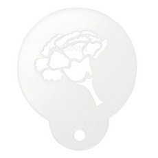 카네이션 싱글 스텐실, 1개