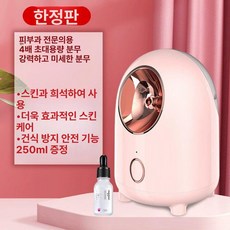 얼굴 스팀기 헤어 페이스 안면 스티머 페이셜 스팀 피부 모공 관리 홈케어, 기본 모델명/품번