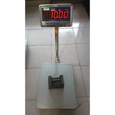 金來磅MWR 計重台秤 白鐵頭 不鏽鋼底 感應器有防水套, 1個, MWR 300kg/20g