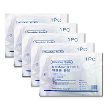 더블세이프 레빈튜브 16FR 위장용튜브 L튜브 가주, 5개