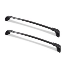 더뉴 카니발 블랙 가로바 루프랙 DIY 호환 루프렉 오토캠핑 튜닝, 1세트