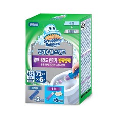 스크러빙 버블 변기용 젤 스탬프 코스트코코리아정품, 하나의 옵션