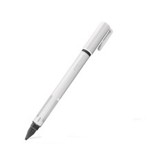 Green Board手寫筆-0.5mm鋼筆型，磁性電紙板專用配件，精準流暢，書寫體驗佳, 白色, 1個