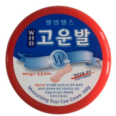 웰빙헬스 WHB 고운발 풋크림, 1개입, 20개, 100g