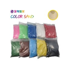 MB8 색모래 1kg 살구색 아기놀이완구