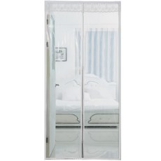 dashop 一體式磁吸EVA透明防風門簾, 1個