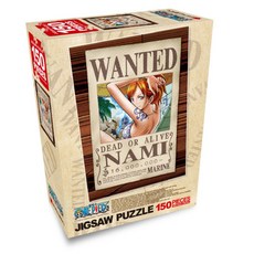 원피스 직소퍼즐 150pcs: Wanted 나미(인터넷전용상품), 학산문화사