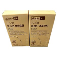 비오틴 맥주효모 바이오틴 스키니랩 풍성한 비타민/미네랄 영양제 2개월분 60정 2개, 1개