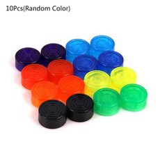 10Pcs 일렉트릭 기타 풋스위치 캡 캔디 컬러 프로텍터 탄성 풋 네일 캡 풋스위치 노브 커버, 10개, 그림과 같이, 3TK302052_李运高