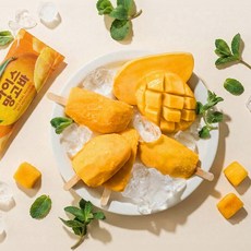 산들네이처 아이스 망고바 1.2KG (60G x 20EA), 1개, 1.2