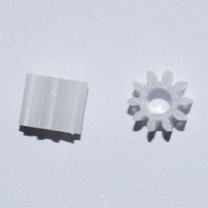 모터기어 톱니기어부품 서보모터기어 스핀들기어 (2.45*5.9*4.95mm) 10pcs 10T톱니기어 플라스틱기어 톱니바퀴 cc-tg39, 1개