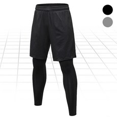 남자 운동복 일체형 레깅스 반바지 트레이닝 헬스복 반바지형 남성 스포츠웨어