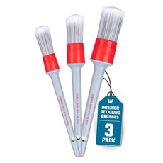 케미컬 가이즈 멧돼지 털 디테일 브러시 위한 다목적 청소를 내부 바퀴 그릴 엠블럼 스크래치 없는 acc_s90 깊은 다용도 - 및 표면을 청소 자동 부드러운, Interior Brushes