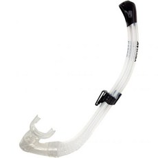 XS Scuba 스쿠바 카고 스노클, Clear Silicone, 투명 실리콘