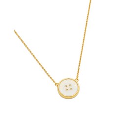 마크제이콥스 로고 장식 펜던트 네크리스