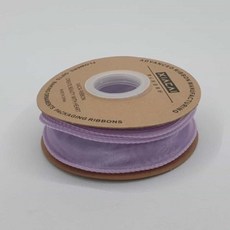 살림냥 실루엣 리본끈 라벤더 리본공예부자재