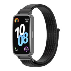 밴드10 스마트 워치 헬스 블랙 바디 손목시계 운동, A. Huawei Band 8910 스트랩에 , F., G. 알파인 나일론 블랙, A. Band 8910 워치 스트랩과 호환됩니다
