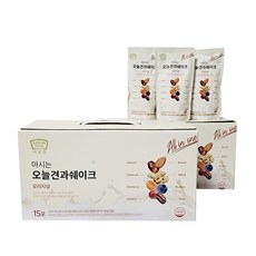 마시는 오늘 견과 쉐이크 아름뜰, 15개, 180ml