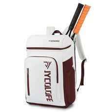 JYColOF 오브ex 체육관 더플 백 백팩 레슬링 가방 신발 수납 공간 4가지 등 방식 방수 스포츠 워킹 노트북 D-라이트 블루 대형 컬러 테니스 배드민턴, D-마젠타 레드