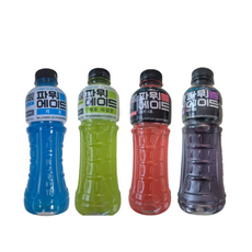 코카콜라 파워에이드 맛별로 씩 총, 1개, 600ml