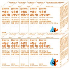 일양약품 수용성 강황 커큐민 영양제 추천 인도산 폴리페놀, 10개, 60정