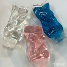 스트레스템 물감 말랑이 꾹꾹이, 1개, 20g, 투명